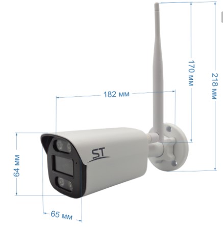 Видеокамера ST-SX4531 Wi-Fi LIGHT 4Мп (объектив 2,8mm)