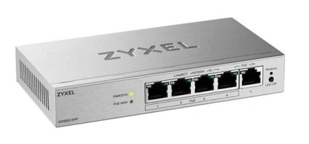 Коммутатор ZYXEL GS1200-5HPv3